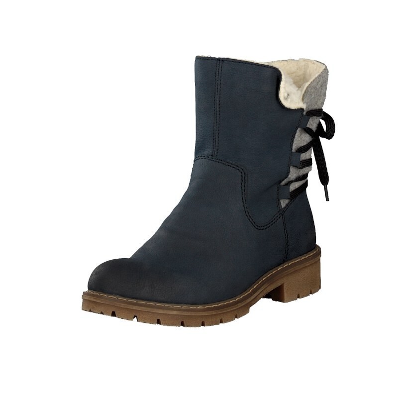 Botas Rieker Y9160-15 Para Mulher - Azuis